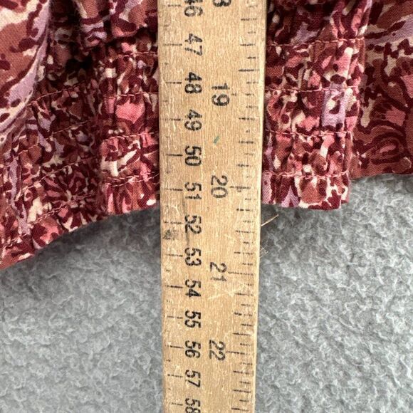 Free People Rosalina Jacket Mocha Combo Printed Dolman Sleeve Size Small - Picture 12 of 16